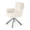 Jídelní židle Zora, krémová