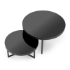 Konferenční stolek Fraser, černá