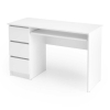 Psací stůl Canley, bílá