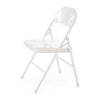 Skládací židle Acton, bílá