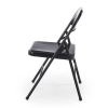 Skládací židle Acton, černá