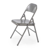 Skládací židle Acton, šedá