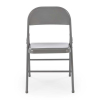 Skládací židle Acton, šedá