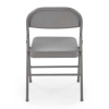 Skládací židle Acton, šedá
