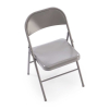 Skládací židle Acton, šedá