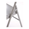 Skládací židle Acton, šedá