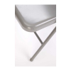 Skládací židle Acton, šedá