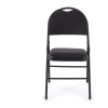 Skládací židle Dover, černá