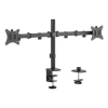 Držák monitoru Brateck LDT66-C024, 2 ramena, černá