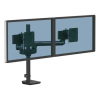Držák monitoru Fellowes TALLO Modular, 2FS, 2 ramena, černá