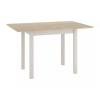 Jídelní stůl Flip, dub cremona / krémová