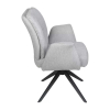 Jídelní židle Dogan, světle šedá