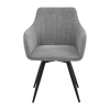 Jídelní židle Tansy, světle šedá