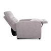 Polohovací křeslo Lennox, světle šedá