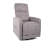 Polohovací křeslo Lennox II, světle šedá