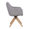 Jídelní židle Azalia D II, šedá / dub