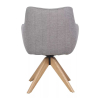 Jídelní židle Azalia D II, šedá / dub