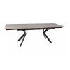 Jídelní stůl Basile, kámen / černá