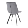 Jídelní židle Albons Velvet, šedá