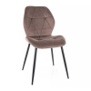 Jídelní židle Stigia, hnědá