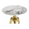 Konferenční stolek Sorana, mramor / zlatá