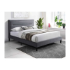 Postel Lune Velvet 160 cm, šedá