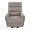 Polohovací křeslo Belfort, šedá