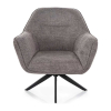 Křeslo Clarens, šedá