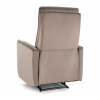 Polohovací křeslo Maxime Velvet, hnědá