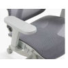 Kancelářská židle Caricia, šedá