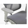 Kancelářská židle Caricia II, šedá