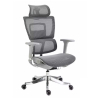 Kancelářská židle Caricia II, šedá