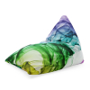 Sedací vak Triangl barevný efekt, barevná