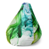 Sedací vak Pear barevný efekt - dětský, barevná