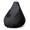 Sedací vak Pear mehendi, antracit