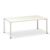 Jednací stůl ProOffice 200 x 100 cm, bílá
