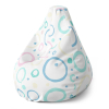 Sedací vak Pear bublifuk - dětský, barevná