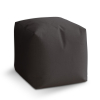 Taburet Cube charcoal, antracit