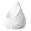 Sedací vak Pear bílá, bílá