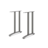 Ukončovací nohy pro stoly Modulo, šedá