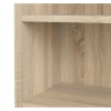 Skříň Modulo 89 x 40 x 186 cm, se zásuvkami, dub sonoma