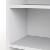 Skříň Modulo 89 x 40 x 221,5 cm, korpus, bílá