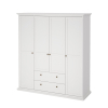 Šatní skříň Provence III, bílá