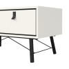 Konferenční stolek Rain, bílý mat