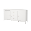 Komoda Real IV, bílá