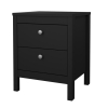 Noční stolek Real, černá