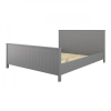 Postel Tuan 180 x 200 cm, šedá