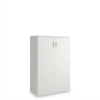 Střední skříň SimpleOffice 80 x 40 x 120 cm, bílá