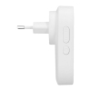 Bezdrátový zvonek do zásuvky 1L78, 200m, learning code, bílá