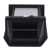 LED solární nástěnné světlo WL918, černá